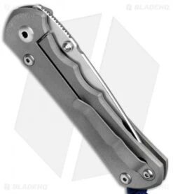 Chris Reeve Knives Large Inkosi USN VIII Frame Lock Knife (3.5" Stonewash) CRK -Knives Store Chris Reeve Inkosi USN VIII SW Large BHQ 49709 jr side