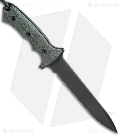 Chris Reeve Knives Green Beret Fixed Blade Knife (7" Black) 4 Chris Reeve Knives Green Beret Fixed Blade Knife (7" Black) - Image 2