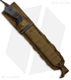 Chris Reeve Knives Green Beret Fixed Blade Knife (7" Flat Dark Earth) -Knives Store Chris Reeve Knives Green Beret Flat Dark Earth BHQ 67721 er sheath