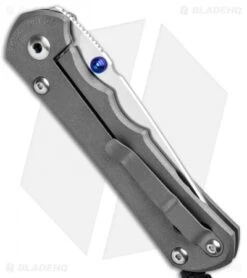 Chris Reeve Knives Large Inkosi Tanto Frame Lock Knife (3.5" Stonewash) CRK 8 Chris Reeve Knives Large Inkosi Tanto Frame Lock Knife (3.5" Stonewash) CRK -Knives Store Chris Reeve Knives Large INsingo Tanto FL SW BHQ 88750 jr side