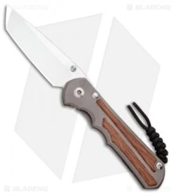 Chris Reeve Knives Large Inkosi Tanto Frame Lock Knife Micarta (3.5" SW) CRK