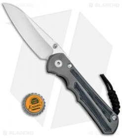 Chris Reeve Knives Large Inkosi Insingo Knife Black Micarta Inlays (3.5" SW) CRK -Knives Store Chris Reeve Knives Large Inkosi Insingo Black Micarta Inlays SW BHQ 70986 jr bottlecap