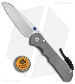Chris Reeve Knives Large Inkosi Insingo Frame Lock Knife (3.5" Stonewash) CRK -Knives Store Chris Reeve Knives Large Inkosi Insingo FL SW BHQ 70983 jr bottlecap