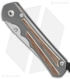 Chris Reeve Knives Large Inkosi Insingo Frame Lock Knife W/ Micarta (3.5" SW) 8 Chris Reeve Knives Large Inkosi Insingo Frame Lock Knife W/ Micarta (3.5" SW) -Knives Store Chris Reeve Knives Large Inkosi Insingo micarta sw BHQ 70987 er spine