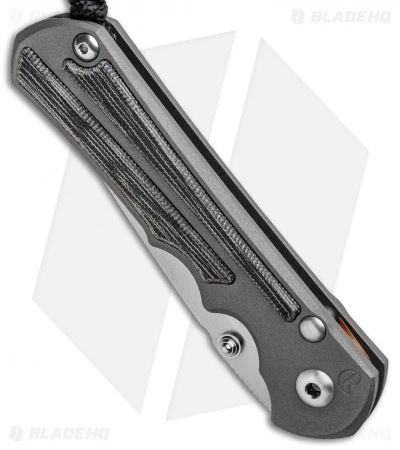 Chris Reeve Knives Large Inkosi Left Hand Frame Lock Knife Micarta (3.5" SW) 5 Chris Reeve Knives Large Inkosi Left Hand Frame Lock Knife Micarta (3.5" SW) - Image 3