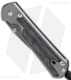 Chris Reeve Large Sebenza 21 Knife W/ Canvas Micarta (3.6" Ladder Damascus) 7 Chris Reeve Large Sebenza 21 Knife W/ Canvas Micarta (3.6" Ladder Damascus) -Knives Store Chris Reeve Knives Large Sebenza 21 Canvas Micarta Ladder Damascus BHQ 95325 jr spine