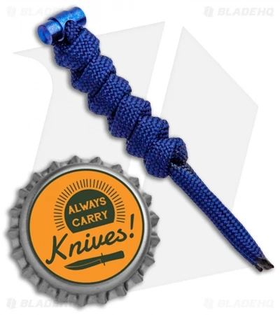 Chris Reeve Knives Large Sebenza 21 Lanyard Blue W/ Blue Pin 4 Chris Reeve Knives Large Sebenza 21 Lanyard Blue W/ Blue Pin - Image 2