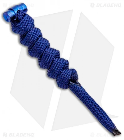 Chris Reeve Knives Large Sebenza 21 Lanyard Blue W/ Blue Pin 3 Chris Reeve Knives Large Sebenza 21 Lanyard Blue W/ Blue Pin