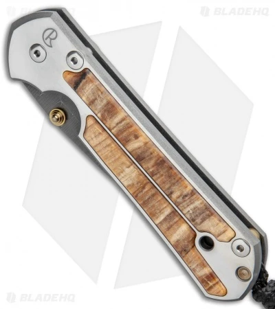 Chris Reeve Large Sebenza 21 Knife W/ Spalted Beech Inlays (3.625" Ladder Dam) 4 Chris Reeve Large Sebenza 21 Knife W/ Spalted Beech Inlays (3.625" Ladder Dam) - Image 2