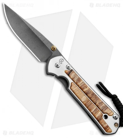 Chris Reeve Large Sebenza 21 Knife W/ Spalted Beech Inlays (3.625" Ladder Dam) 3 Chris Reeve Large Sebenza 21 Knife W/ Spalted Beech Inlays (3.625" Ladder Dam)