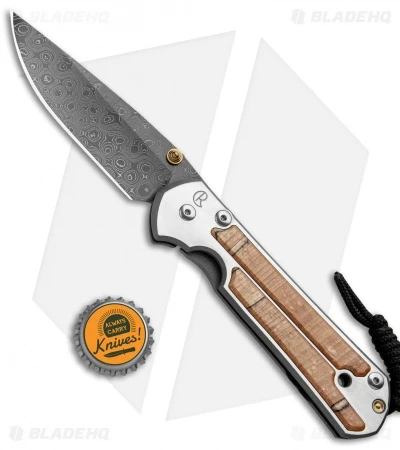 Chris Reeve Large Sebenza 21 Knife W/ Spalted Beech Inlays (3.625" Raindrop Dam) 6 Chris Reeve Large Sebenza 21 Knife W/ Spalted Beech Inlays (3.625" Raindrop Dam) - Image 4