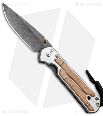 Chris Reeve Large Sebenza 21 Knife W/ Spalted Beech Inlays (3.625" Raindrop Dam) 3 Chris Reeve Large Sebenza 21 Knife W/ Spalted Beech Inlays (3.625" Raindrop Dam)