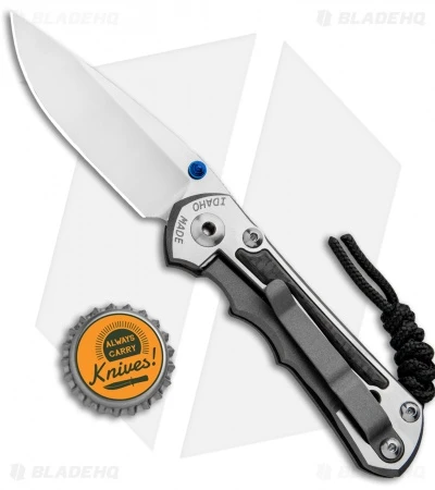 Chris Reeve Knives Left-Hand Small Inkosi Knife CF Inlays (2.75" SW) CRK 7 Chris Reeve Knives Left-Hand Small Inkosi Knife CF Inlays (2.75" SW) CRK - Image 5