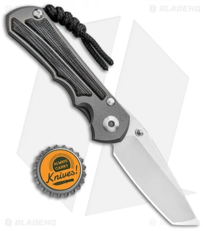 Chris Reeve Knives Left-Hand Small Inkosi Tanto Micarta Frame Lock (2.75" SW) 7 Chris Reeve Knives Left-Hand Small Inkosi Tanto Micarta Frame Lock (2.75" SW) - Image 5