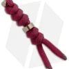 Chris Reeve Knives Small Burgundy Cord Tie Lanyard W/ Gold Bead -Knives Store Chris Reeve Knives Small Burgundy Cord Tie Lanyard Gold Bead S21 7004 BHQ 99555 jr