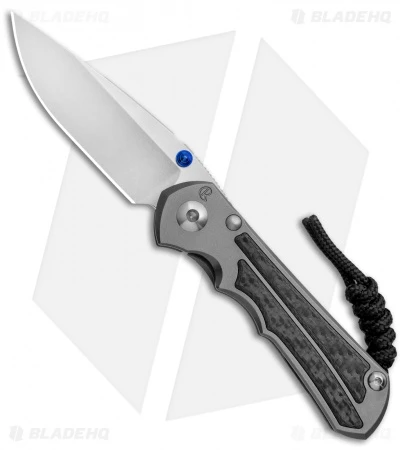 Chris Reeve Knives Small Inkosi Knife Carbon Fiber Inlays (2.75" SW) CRK 3 Chris Reeve Knives Small Inkosi Knife Carbon Fiber Inlays (2.75" SW) CRK