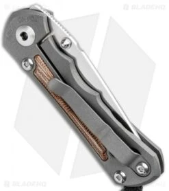 Chris Reeve Knives Small Inkosi Tanto Frame Lock Knife Natural Canvas (2.75" SW) -Knives Store Chris Reeve Knives Small Inkosi Tanto FL Natural Canvas SW SIN 1046 BHQ 92361 jr side