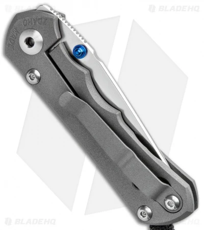 Chris Reeve Knives Small Inkosi Tanto Frame Lock Knife (2.75" Stonewash) CRK 5 Chris Reeve Knives Small Inkosi Tanto Frame Lock Knife (2.75" Stonewash) CRK - Image 3