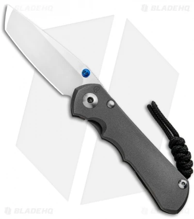 Chris Reeve Knives Small Inkosi Tanto Frame Lock Knife (2.75" Stonewash) CRK 3 Chris Reeve Knives Small Inkosi Tanto Frame Lock Knife (2.75" Stonewash) CRK