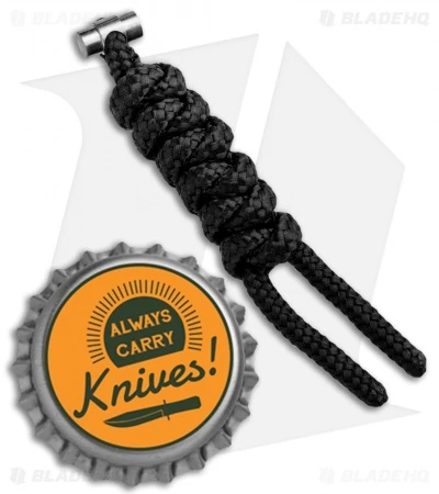 Chris Reeve Knives Small Sebenza 21 Lanyard Black W/ Silver Pin 4 Chris Reeve Knives Small Sebenza 21 Lanyard Black W/ Silver Pin - Image 2