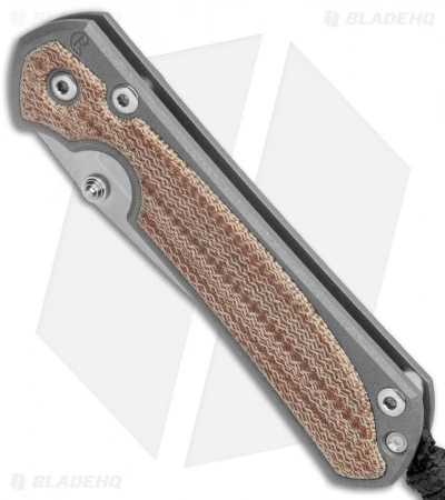 Chris Reeve Small Sebenza 31 Knife Natural Micarta (2.94" Stonewash) 4 Chris Reeve Small Sebenza 31 Knife Natural Micarta (2.94" Stonewash) - Image 2