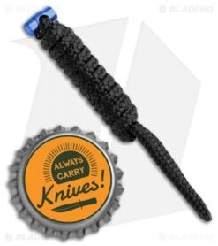 Knives Store -Knives Store Chris Reeve Knives Small Sebenza Lanyard Black Blue Pin BHQ 85544 er bottlecap