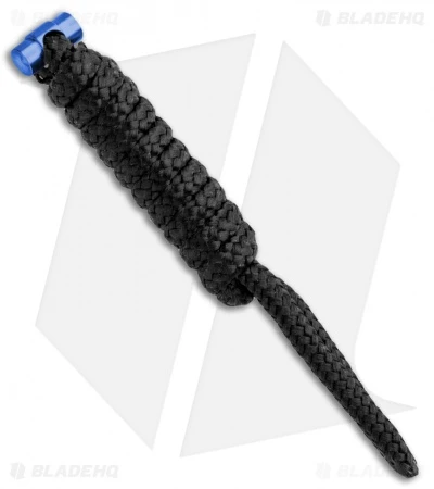 Chris Reeve Knives Small Sebenza Lanyard Black W/ Blue Pin 3 Chris Reeve Knives Small Sebenza Lanyard Black W/ Blue Pin