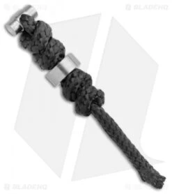 Knives Store 28 Chris Reeve Knives Small Sebenza Lanyard Black W/ Satin Pin