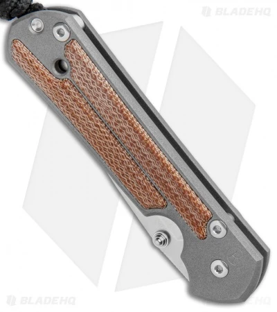 Chris Reeve LH Small Sebenza 21 Drop Point Natural Micarta Inlays (2.9" SW) 5 Chris Reeve LH Small Sebenza 21 Drop Point Natural Micarta Inlays (2.9" SW) - Image 3