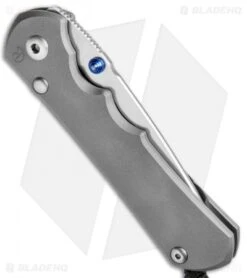 Chris Reeve Knives Large Inkosi Left Hand Frame Lock Knife (3.5" Stonewash) CRK 9 Chris Reeve Knives Large Inkosi Left Hand Frame Lock Knife (3.5" Stonewash) CRK -Knives Store Chris Reeve Large Inkosi Left SW BHQ 67881 jr side 1