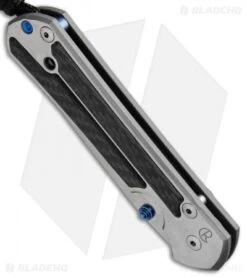 Chris Reeve Large Sebenza 21 Insingo Knife Left-Hand W/ CF Inlays (3.6" SW) -Knives Store Chris Reeve Large SEbenza 21 Insingo Left Handed CF SW BHQ 51317 jr spine