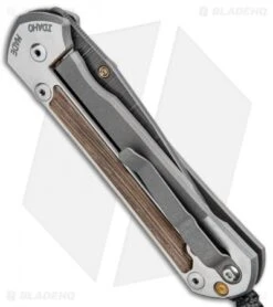 Chris Reeve Large Sebenza 21 Knife W/ Bog Oak Inlays (3.6" Ladder Damascus) 8 Chris Reeve Large Sebenza 21 Knife W/ Bog Oak Inlays (3.6" Ladder Damascus) -Knives Store Chris Reeve Large Sebenza 21 Bog Oak Inlays Ladder Damascus L21 1086 BHQ 87900 jr side