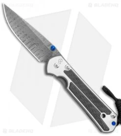 Chris Reeve Large Sebenza 21 Knife W/ Carbon Fiber Inlays (3.625" Ladder Dam)