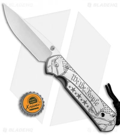 Chris Reeve Large Sebenza 21 Knife CGG "We The People" (3.625" Stonewash) 6 Chris Reeve Large Sebenza 21 Knife CGG "We The People" (3.625" Stonewash) - Image 4