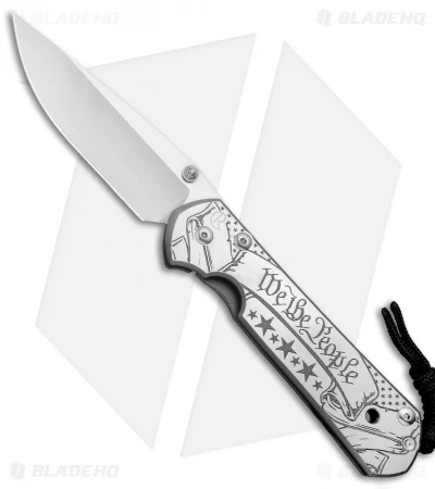 Chris Reeve Large Sebenza 21 Knife CGG "We The People" (3.625" Stonewash) 3 Chris Reeve Large Sebenza 21 Knife CGG "We The People" (3.625" Stonewash)