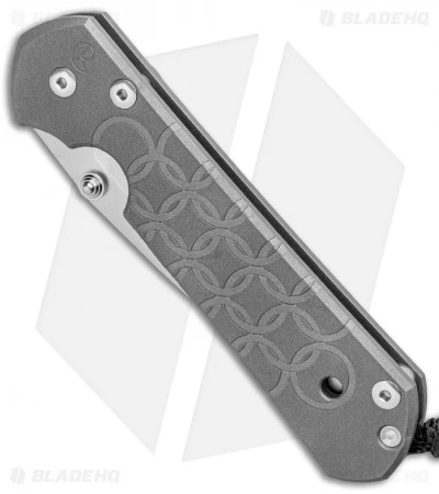 Chris Reeve Large Sebenza 21 Knife Chain Mail CGG (3.625" Stonewash) 4 Chris Reeve Large Sebenza 21 Knife Chain Mail CGG (3.625" Stonewash) - Image 2