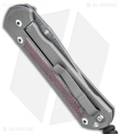 Chris Reeve Large Sebenza 21 Drop Point Natural Micarta Inlays Raindrop Damascus -Knives Store Chris Reeve Large Sebenza 21 Drop Point Natural Micarta Inlays Raindrop Damascus BHQ 94353 kp back