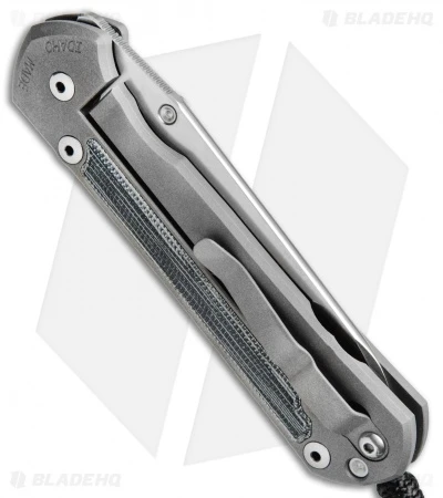 Chris Reeve Large Sebenza 21 Insingo Knife W/ Micarta Inlays (3.625" Stonewash) 5 Chris Reeve Large Sebenza 21 Insingo Knife W/ Micarta Inlays (3.625" Stonewash) - Image 3