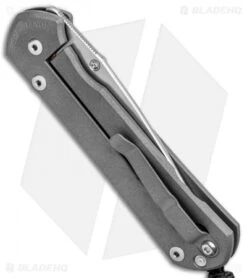 Chris Reeve Large Sebenza 21 Knife CGG Rhino (3.625" Stonewash) -Knives Store Chris Reeve Large Sebenza 21 Knife CGG Rhino SW BHQ 94296 jr side