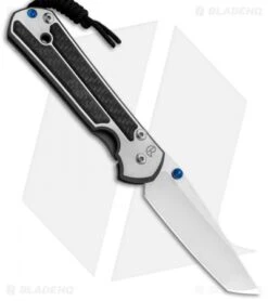 Chris Reeve Large Sebenza 21 Tanto Knife Left-Hand W/ CF Inlays (3.6" SW) -Knives Store Chris Reeve Large Sebenza 21 Tanto Left Hand CF Inlays SW L21 1229 BHQ 89375 jr left