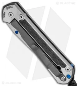 Chris Reeve Large Sebenza 21 Tanto Knife Left-Hand W/ CF Inlays (3.6" SW) -Knives Store Chris Reeve Large Sebenza 21 Tanto Left Hand CF Inlays SW L21 1229 BHQ 89375 jr spine