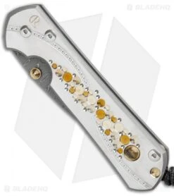 Chris Reeve Large Sebenza 21 Knife Unique Graphic W/Cabochon (Ladder Damascus) 7 Chris Reeve Large Sebenza 21 Knife Unique Graphic W/Cabochon (Ladder Damascus) -Knives Store Chris Reeve Large Sebenza 21 Unique Graphic Cabochon Ladder Damascus BHQ 109163 jr spine