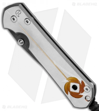 Chris Reeve Large Sebenza 21 Knife Unique Graphic (3.6" Ladder Damascus) 4 Chris Reeve Large Sebenza 21 Knife Unique Graphic (3.6" Ladder Damascus) - Image 2