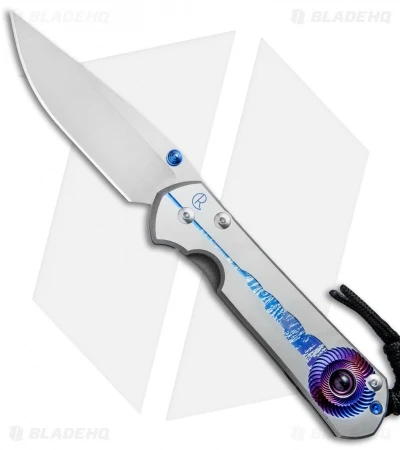 Large Sebenza 21 Unique Graphic Pinwheel Amethyst Cobochon (3.625" Polish) 3 Large Sebenza 21 Unique Graphic Pinwheel Amethyst Cobochon (3.625" Polish)