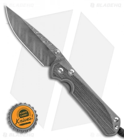 Chris Reeve Large Sebenza 31 Black Micarta (3.6" Boomerang Damascus) 6 Chris Reeve Large Sebenza 31 Black Micarta (3.6" Boomerang Damascus) - Image 4