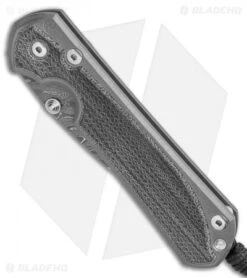 Chris Reeve Large Sebenza 31 Black Micarta (3.6" Boomerang Damascus) 7 Chris Reeve Large Sebenza 31 Black Micarta (3.6" Boomerang Damascus) -Knives Store Chris Reeve Large Sebenza 31 Black Micarta 3.625 Boomerang Dam L31 1202 BHQ 121098 LS Spine 2