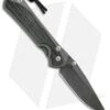 Chris Reeve Left-Hand Large Sebenza 31 Black Micarta (3.625" Boomerang Dam.)