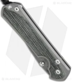 Chris Reeve Left-Hand Large Sebenza 31 Black Micarta (3.625" Boomerang Dam.) 9 Chris Reeve Left-Hand Large Sebenza 31 Black Micarta (3.625" Boomerang Dam.) -Knives Store Chris Reeve Large Sebenza 31 Black Micarta Boomerang Damascus Left Hand BHQ 118014 jr spine