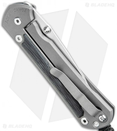 Chris Reeve Large Sebenza 31 Black Micarta Double Lug (3.625" SW) L31-1200 5 Chris Reeve Large Sebenza 31 Black Micarta Double Lug (3.625" SW) L31-1200 - Image 3