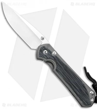 Chris Reeve Large Sebenza 31 Black Micarta Double Lug (3.625" SW) L31-1200 3 Chris Reeve Large Sebenza 31 Black Micarta Double Lug (3.625" SW) L31-1200